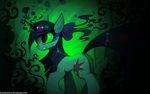  abstract_background aura cutie_mark dark_magic equine eye_mist female feral foxinshadow friendship_is_magic glowing hair horn horse magic mammal multi-colored_hair my_little_pony pony red_eyes solo standing twilight_sparkle_(mlp) unicorn zero-sum 