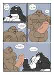  balls bear belly big big_penis cetacean comic dialog dialogue erection fur gay growth gut hyper hyper_penis male mammal marine moobs muscles nipples nude orca penis stupidgit text thick thick_penis uncut whale 