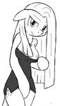  anthro anthrofied black_and_white breasts clothed clothing cutie_mark dress equine female flashing friendship_is_magic hair horse looking_at_viewer mammal masturbation monochrome my_little_pony necklace nipples pinkamena_(mlp) pinkie_pie_(mlp) plain_background pony signature solo straight_hair tg-0 white_background 