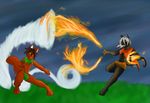  battle cyclone feline female fire firebending magic magic_user mammal morose_ambrose wind 