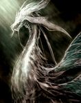  bad_pixiv_id dark_souls dragon highres kazari_tayu no_humans seath_the_scaleless solo souls_(from_software) wings 