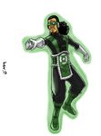  1boy black_hair boots cosplay dc_comics domino_mask full_body green_lantern green_lantern_(series) headphones jewelry male male_focus mask one_piece ring solo transparent_background usopp 