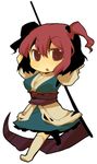  azuma_seiji chibi full_body lowres onozuka_komachi solo touhou 