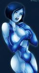  abstract_background big_breasts blue_body blue_eyes blue_hair blue_lips breasts butt cortana female hair halo_(series) looking_at_viewer markings not_furry nude solo the_shadling therealshadman video_games 