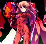  blue_eyes breasts brown_hair caryo eva_02 evangelion:_3.0_you_can_(not)_redo eyepatch gradient gradient_background hair_ornament highres long_hair looking_at_viewer medium_breasts neon_genesis_evangelion plugsuit rebuild_of_evangelion shikinami_asuka_langley solo souryuu_asuka_langley tabigarasu two_side_up 