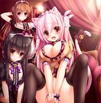  animal_ears cleavage nopan syroh tail 