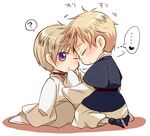  2boys axis_powers_hetalia finland_(hetalia) male male_focus multiple_boys short_hair sweden_(hetalia) yaoi 