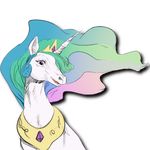  colored crown edit elslowmo equine female feral friendship_is_magic horn horse mammal my_little_pony princess_celestia_(mlp) solo sunibee sweetsing tiara unicorn winged_unicorn wings 