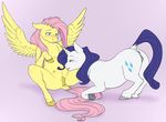  anus bent_over breast_suck cartoonlion cutie_mark duo equine eyes_closed eyeshadow female feral feral_on_feral fluttershy_(mlp) friendship_is_magic fur hair hooves horn horse lesbian makeup mammal my_little_pony nipple_bite nude pegasus pink_hair pony purple_hair pussy rarity_(mlp) sex spread_legs spreading teats unicorn white_fur wing_boner wings yellow_fur 