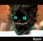  alice_in_wonderlamd cat cheshire_cat creepy feline grin male mammal nightmare_fuel oddly_cute so_creepy_its_cute solo 