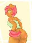  anthrofied babs_seed_(mlp) bottomless equine female freckles friendship_is_magic horse lumo mammal my_little_pony pony 