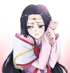  bad_id bad_pixiv_id black_hair blue_eyes circlet code_geass kasai_shin long_hair solo sumeragi_kaguya tears 