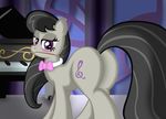  black_hair butt cutie_mark equine female feral friendship_is_magic hair horse looking_at_viewer mammal musical_instrument my_little_pony octavia_(mlp) piano pony solo ziamniax ziemniax 