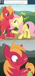  comic cutie_mark equine female feral fluttershy_(mlp) freckles friendship_is_magic fur hint horse male mammal my_little_pony one_eye_closed pegasus pony red_fur tumblr txlegionnaire wings wink yellow_fur 