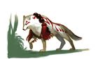 &#332;kami ?kami ambiguous_gender canine deity feral mammal ookami plain_background video_games white_background wolf 