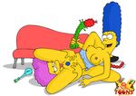  marge_simpson selma_bouvier tagme the_simpsons xl-toons 