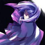  artist_request cape lowres male_focus open_eyes purple_hair slayers solo xelloss 