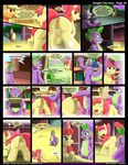  amber_eyes anus apple_bloom_(mlp) applejack_(mlp) barn book bow comic cub dragon english_text equine erection fantasizing female feral forest freckles friendship_is_magic fur green_eyes hair hay_stack horse interspecies kitsune_youkai library male mammal masturbation my_little_pony open_mouth penis pony purple_scales pussy pussy_juice red_hair scalie sex spike_(mlp) straight surprise text tongue tree yellow_fur young 