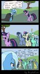  2012 alicorn_amulet blue_eyes blue_hair bonbon_(mlp) comic cutie_mark dialog dialogue english_text equine female feral friendship_is_magic fur group hair horn horse lyra_(mlp) lyra_heartstrings_(mlp) mammal multi-colored_hair my_little_pony outside pony purple_eyes purple_fur text tifu tree trixie_(mlp) twilight_sparkle_(mlp) two_tone_hair unicorn yellow_eyes 