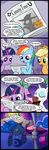  applejack_(mlp) bed blue_hair cape comic drooling english_text equine female feral friendship_is_magic hair horn horse long_hair madmax mammal mare_do_well_(mlp) multi-colored_hair my_little_pony newspaper pegasus pony princess_luna_(mlp) purple_eyes rainbow_dash_(mlp) rainbow_hair rarity_(mlp) royalty saliva sleeping tan575 text twilight_sparkle_(mlp) unicorn winged_unicorn wings 