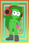  anthro cartoon_network female fink_(ok_k.o.!_lbh) fur headphones kamikiller mammal nude ok_k.o.!_let&#039;s_be_heroes pussy rat rodent solo young 