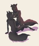  anthro breast_lick breasts canine celestina duo female fingering fur grey_fur incest kneeling lesbian licking mammal nude plain_background pussy pussy_juice sex sibling sister sitting taasla tongue twins vaginal white_background wolf 