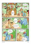  apple apple_bloom_(mlp) applejack_(mlp) arthropod bucket butterfly comic cowboy_hat cub cutie_mark dialog dialogue english_text english_tezt equine female fence feral freckles friendship_is_magic fruit group hair hat horse insect kyokimute male mammal money monochrome multi-colored_hair my_little_pony pegasus pomf pony rainbow_dash_(mlp) text tree wings young 