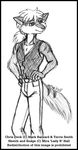  canine chris_deck chris_deck_(character) havoc_inc. lady_rumplestiltkin lady_rumplestiltskin male mammal pose sketch solo terrie_smith 