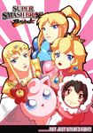  blonde_hair blue_eyes brown_eyes brown_hair ice_climber jigglypuff mario_(series) metroid nana_(ice_climber) pokemon princess_peach princess_zelda samus_aran super_mario_bros. super_smash_bros. the_legend_of_zelda 