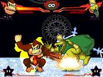  donkey_kong donkey_kong_country king_k._rool lowres mario_(series) qvga screencap super_mario_bros. 