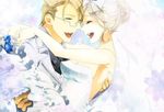  america belarus blond_hair hetalia white_hair 