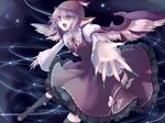  animal_ears fangs fingernails green_nails hat long_fingernails myaaco mystia_lorelei nail_polish outstretched_arms outstretched_hand pink_eyes pink_hair short_hair solo spread_arms tears touhou wings 