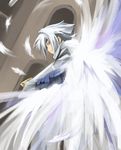  .hack// .hack//games balmung bandai cyber_connect_2 feathers hack silver_hair sword weapon wings 