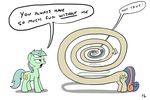  dialog dialogue docwario equine female feral friendship_is_magic horn horse jealous lyra_(mlp) lyra_heartstrings_(mlp) mammal my_little_pony pony spiral text unicorn what 