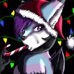  bat_wings candy canine christmas christmas_lights female fox holidays hybrid mammal nuka wings 