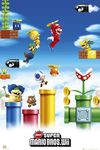  3d bullet_bill koopalings ludwig_von_koopa luigi mario mario_(series) new_super_mario_bros. new_super_mario_bros._wii nintendo official_art paragoomba piranha_plant super_mario_bros. toad toad_(mario) 