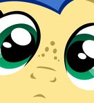  female freckles friendship_is_magic green_eyes hair horse looking_at_viewer mammal milky_way_(character) my_little_pony pony solo 