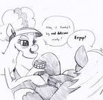  aunt_applesauce_(mlp) big_macintosh_(mlp) black_and_white dialog dialogue duo english_text equine erection female feral freckles friendship_is_magic granny_smith_(mlp) hooves horse horsecock imminent_sex incest lying male mammal monochrome my_little_pony old on_back penis pony text uncolored 