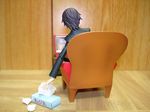  armchair censored chair code_geass figma figure lelouch_lamperouge male_focus male_masturbation masturbation mosaic_censoring photo solo tissue tissue_box 