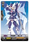  armor blaster_blade blue_hair buster_blader cardfight!!_vanguard cardfight!!_vanguard_(cards) genderswap green_eyes royal_paladin 