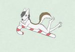  candy_cane canine christmas creature71 fangsofwhite female holidays mammal nude wolf 