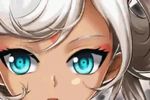  aqua_eyes grand_chase lin_(grand_chase) tagme white_hair 