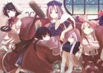  :t animal_ears antennae black_hair blazer blurry bow breasts bunny_ears couch depth_of_field dress everyone frown fujiwara_no_mokou green_eyes hair_bow hat highres hime_cut houraisan_kaguya imperishable_night inaba_tewi jacket japanese_clothes jar kamishirasawa_keine large_breasts long_hair mallet multiple_girls mystia_lorelei nurse_cap purple_hair red_eyes reisen_udongein_inaba silver_hair tears tokiti touhou white_hair wriggle_nightbug yagokoro_eirin yellow_eyes 