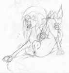  anus balls butt canine charlie_barkin cum female feral knot magnificent-arsehole male mammal oral sasha_la_fleur sketch straight 