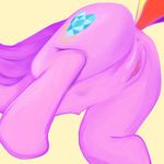  anus ass_up butt cutie_mark equine female feral friendship_is_magic fur horse mammal my_little_pony nude pink_fur plain_background pony ponylicking presenting presenting_hindquarters princess_cadance_(mlp) pussy solo teats white_background 