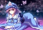  hat japanese_clothes kimono nagatsuki_towa pink_hair saigyouji_yuyuko short_hair solo touhou 