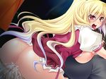  ahegao ass blonde_hair breasts cum cum_in_pussy cum_inside fucked_silly large_breasts miel miel_(company) 