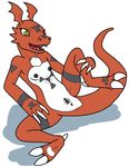  digimon female guilmon nude pussy scalie small_breasts zenia 