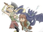  astrid_hofferson hiccup how_to_train_your_dragon tagme toothless 