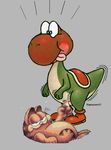  garfield super_mario_bros. tagme yoshi 